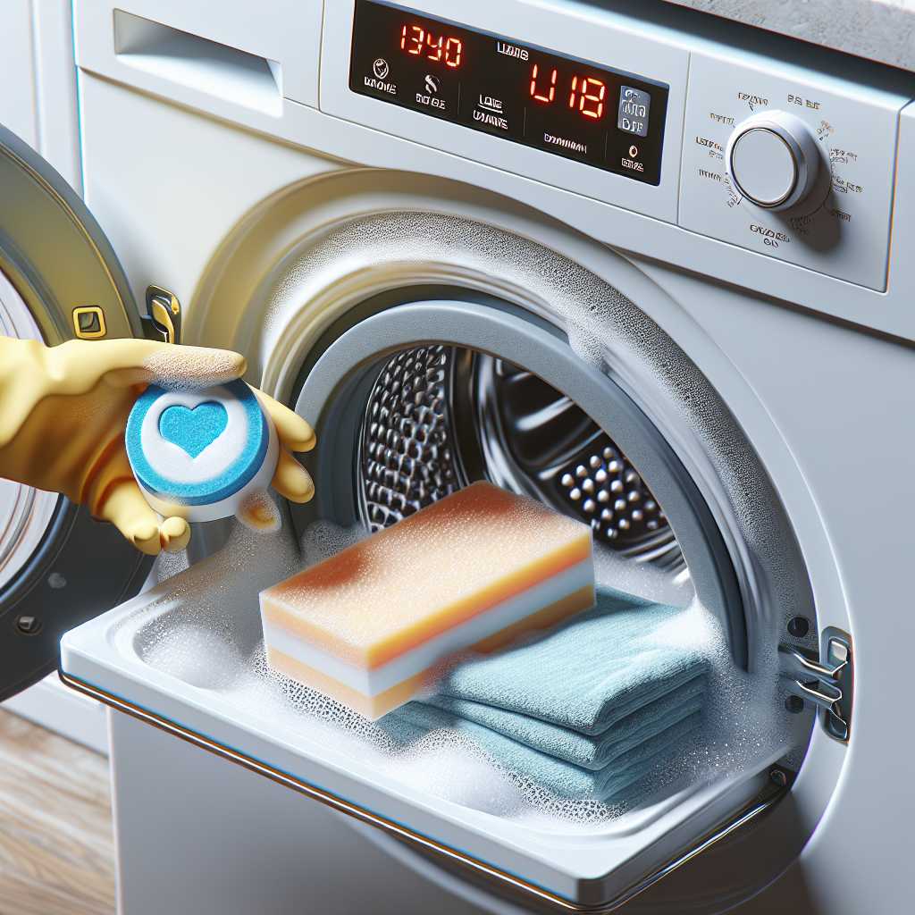 wasmachine schoonmaken met vaatwastablet